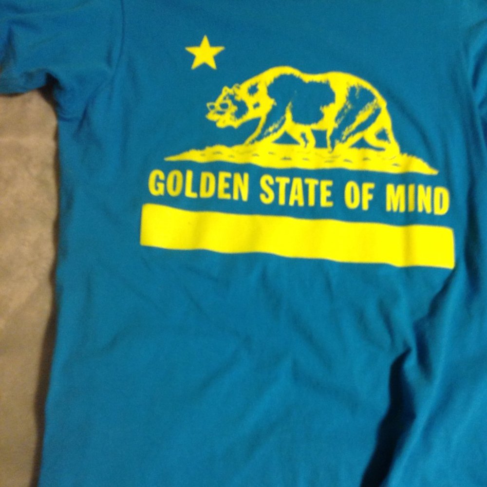 California ~ Golden State Of Mind ~ Size Medium